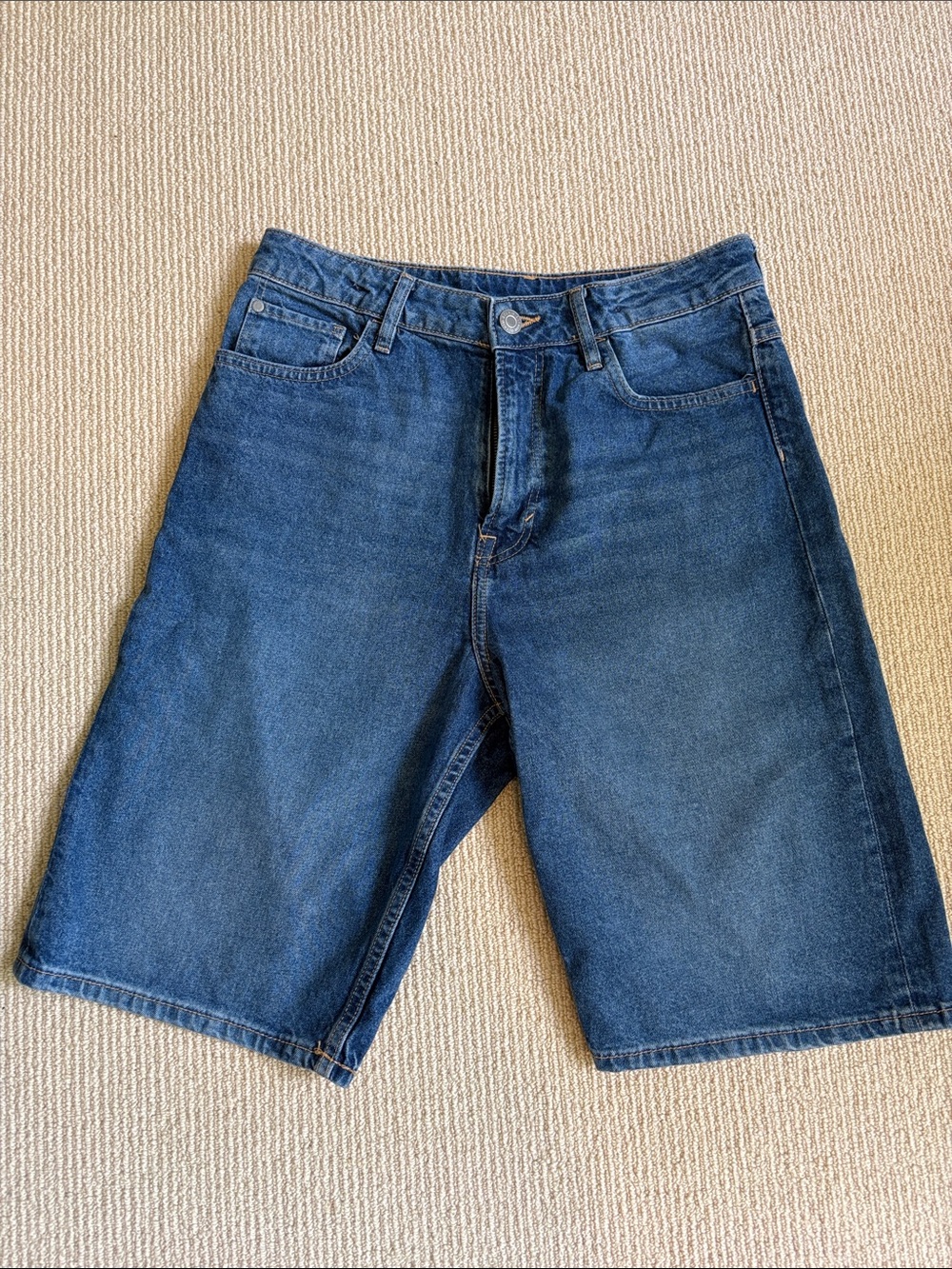 H&M Youth Loose Denim Shorts.